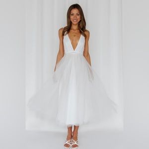 Hello Molly Summer Cinderella Midi Dress
